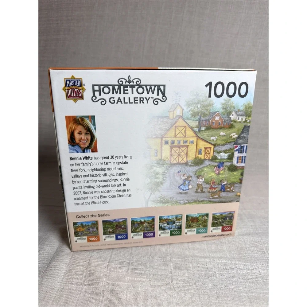 Bits and Pieces 1000 Piece Puzzle, Hometown Gallery (1 Missing‎ Piece)